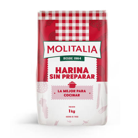 Harina sin preparar